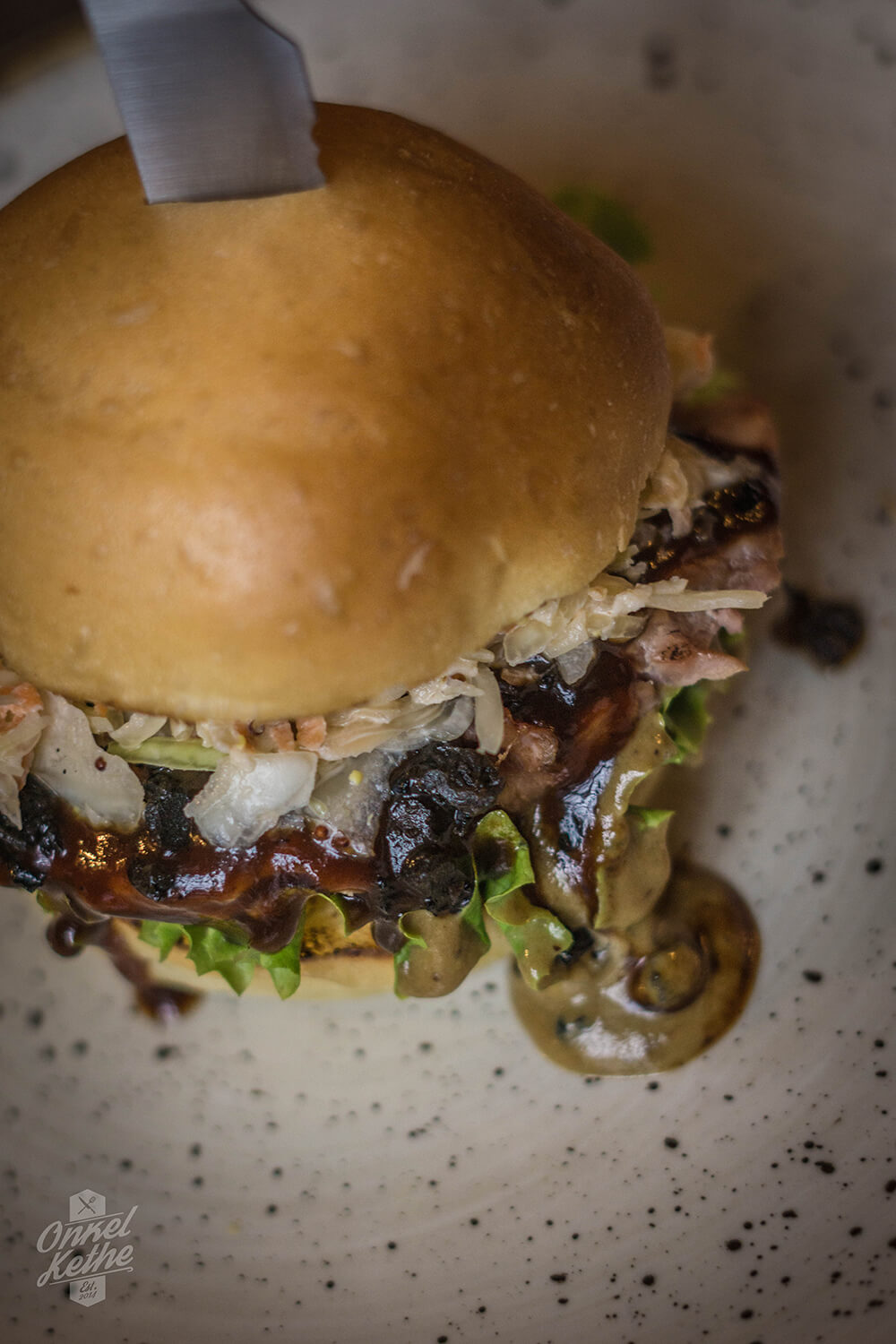 Kachelfleisch Burger Top