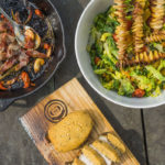 Sommerlicher Grillsalat - Kombination