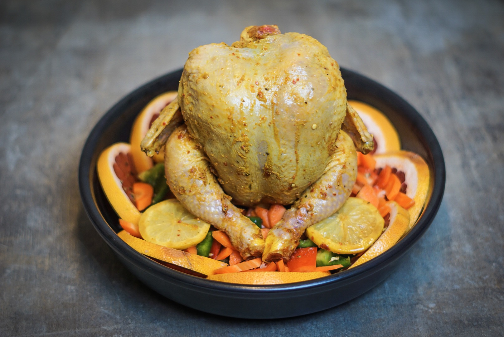 Orangenhähnchen vom Römertopf | Onkel-Kethe.de