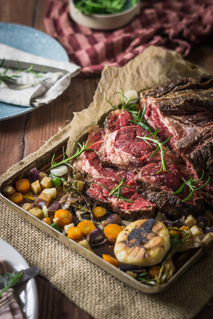 Prime Rib Roast Detail