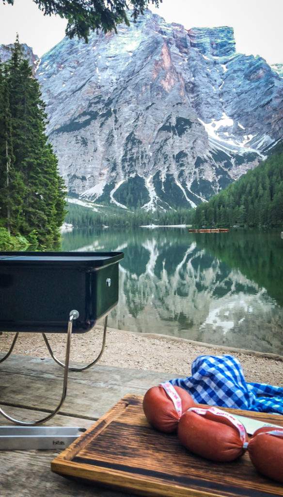 Unterwegs grillen. Weber Grillrost.com - Ausblick
