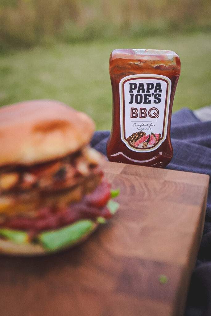 Edeka - Papa Joe's Saucen - BBQ Sauce Flasche